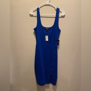Express Royal Blue Dress Size Small